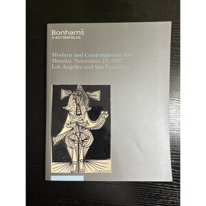 2007 Bonhams & Butterfields  Modern & Contemporary Art 2007 SF+ LA Sale 15405